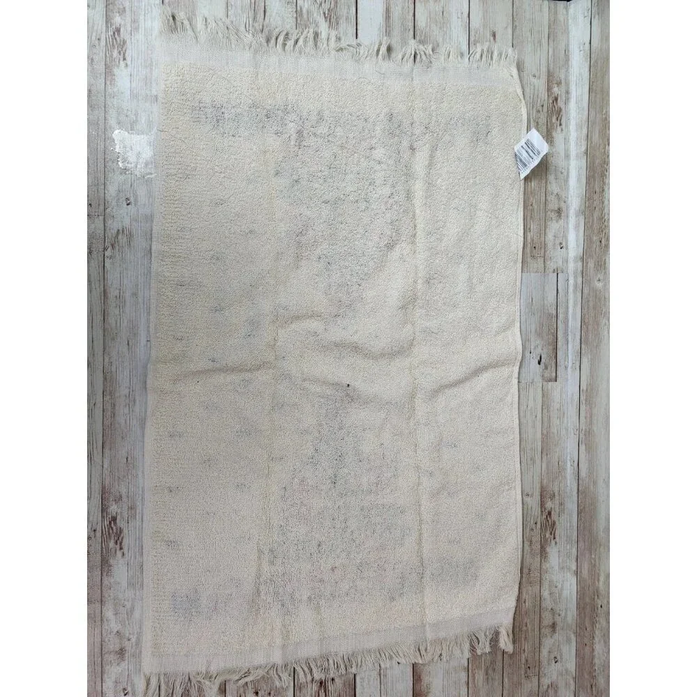 Cecil Saydah 100% Cotton Christmas Tree Kitchen Fringe Towel Teddy‎ Bears Holly